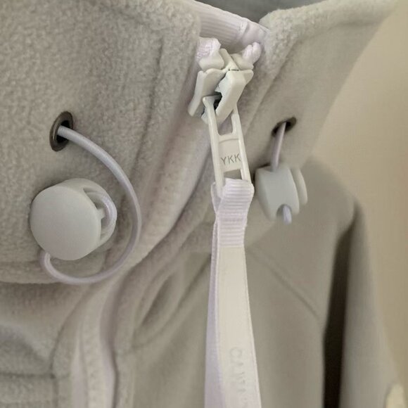 Canada Goose Light Gray Hooded Ski Jacket - Picture 6 of 7